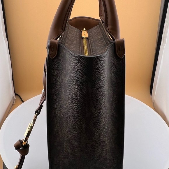MICHAEL MICHAEL KORS Kris Small Logo Satchel - Picture 5 of 14